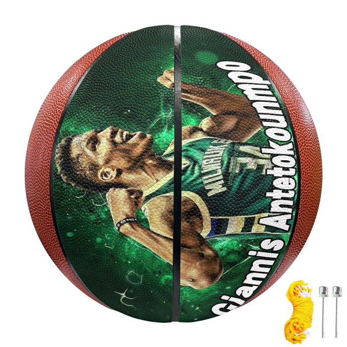 Giannis Antetokounmpo Basketball Ball 001(Pls check description for details)